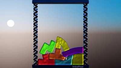 Soft body Tetris - ImbaPixel