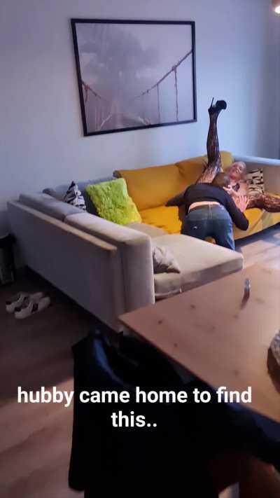 Hubby loves coming home to these little surprises 