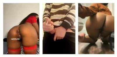 Busting a Big Load to Big Black Ass