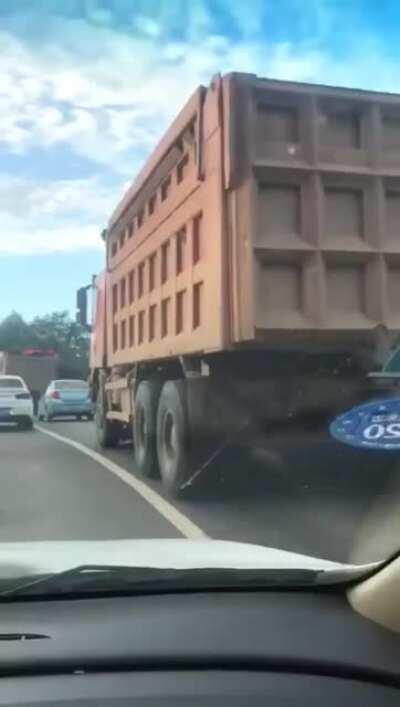 WCGW if I pull out in front of this truck where he can't see me