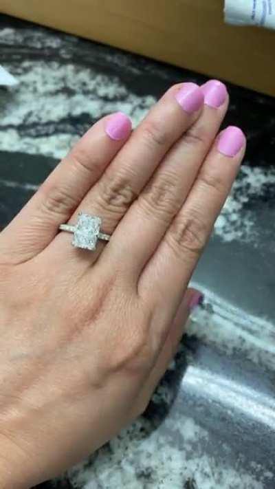 My ring from Harry at Delicate Gem NYC