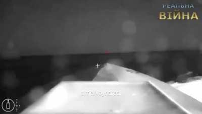 UA POV: Allegedly a Ukraine drone hitting SIG oil tanker