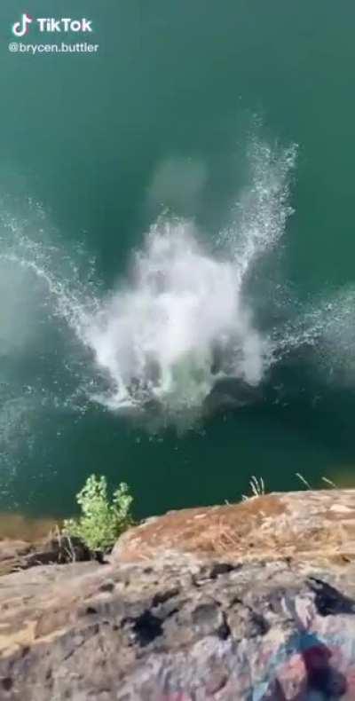 Literally fell like she was in GTA