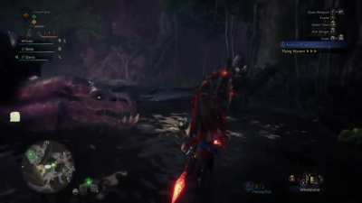 Just an Anjanath chilling and drinking some water. I definitely believe MH has the most alive world