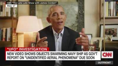 CNN News Segment: A US government report on unidentified aerial phenomena is due soon