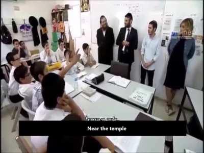 Israeli kids quizzed about their beliefs...