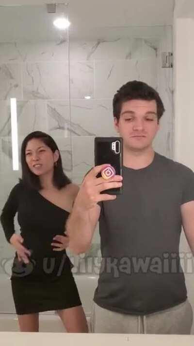 I was never one to be on tik tok but my friend Megan dragged me into doing the challenge saying that she needed someone to do it with. I reluctantly agreed and began to dance when suddenly I wasnt myself anymore. I guess you could say someone flipped a sw