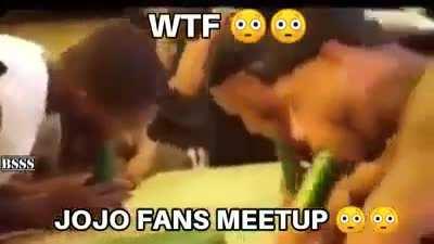 Jojo meetup with the homies