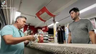 Ahora pa' comprar una caguama.