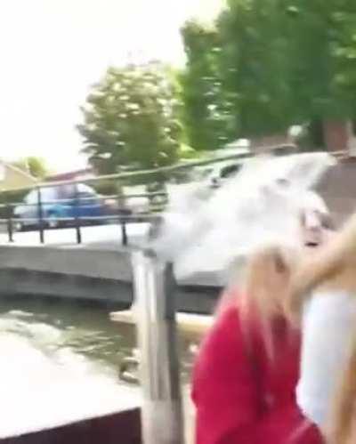 I will go over the bridge