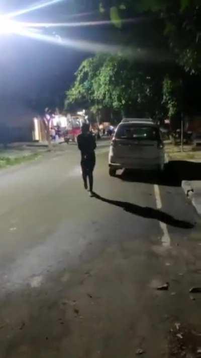 Bursting crackers >>> Woman's honor