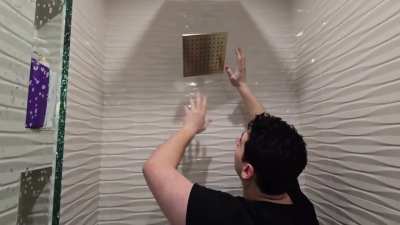 26 year old streamer tries installing a shower head