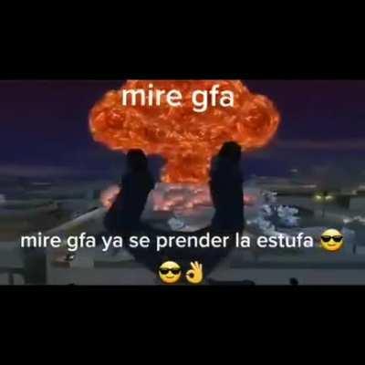Ya se prender la estufa😎😎