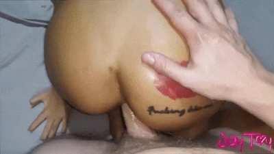 Curios finger turns into rough anal and shaky orgasm 😝💖