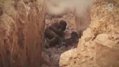 [NSFL] Assault of the Monotheists - Wilayat al-Barakah - SVBIED, Mortars, ATGMs, Snipers, and raids on outposts. [October, 2018]