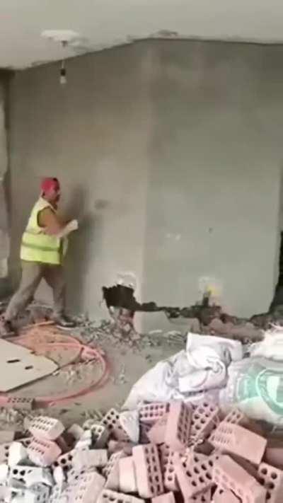 When the boss comes in to tell you you're doing a great job