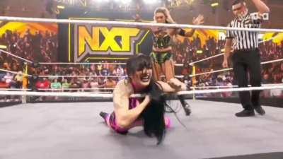 Izzi Dame is in action!