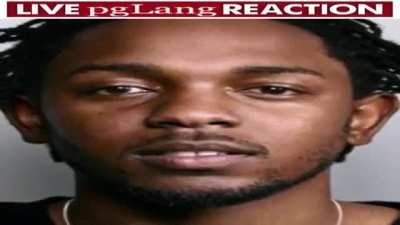 live kendrick raction