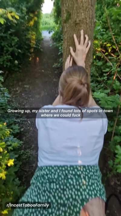 Growing up my sister and I