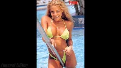 Trish Stratus Jerk Off Challenge