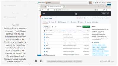 Moondream3 and Salesforce GTA-1 for UI grounding in computer-use agents
