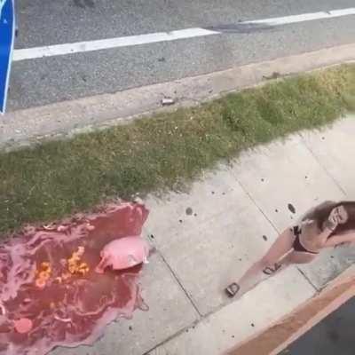 WCGW trying to drink alcohol from strangers one story above you