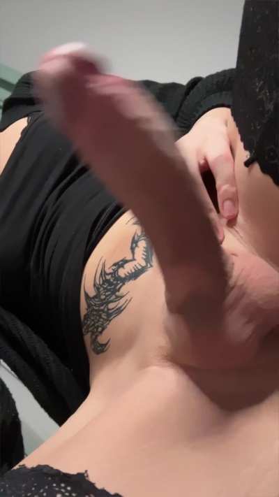 How does it feel when a cute trans girl has a bigger dick than you?
