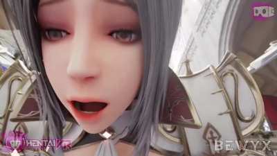 Divine Punishment from the Priestess (HentaiVR / Bewyx) [Ryan Reos]