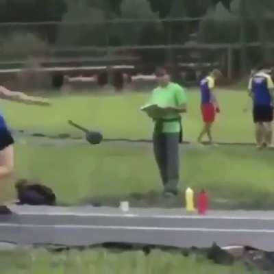 Getting his soul knocked out of him