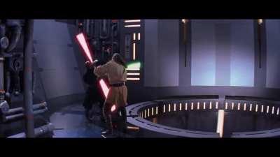 Star Wars but the lightsabers scream 