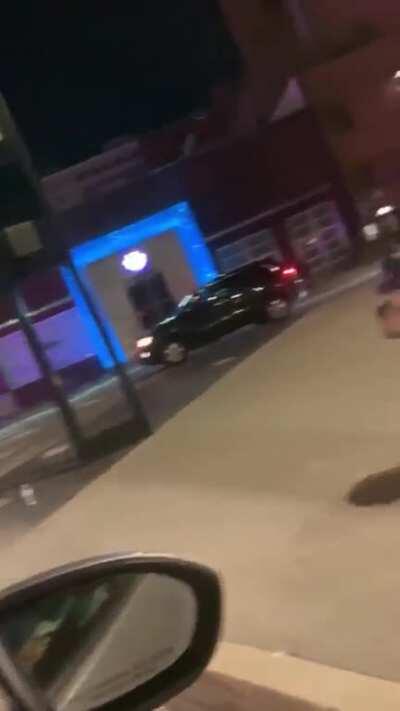 Dallas Police shoot at protesters chanting 