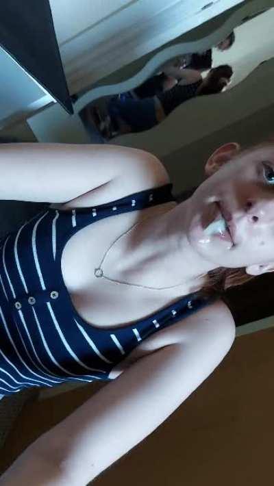 She wasn't expecting it this time 😉