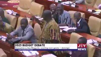 Nah Why’s Harry Maguire being discussed at the parliament in Ghana?