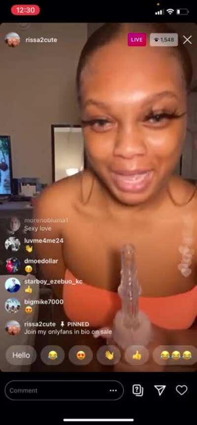 rissa2cute clap on live