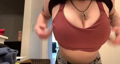 Sports Bra Titty Drop (OC)