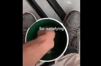 paint peeling, what happens next is shocking...