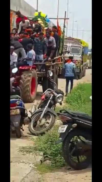 Vinayaka Chaturthi celebration with Liquor and 