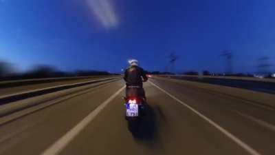 Just another nightride (hyperlapse)