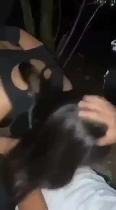 Sauce? Face Fuck Public Threesome