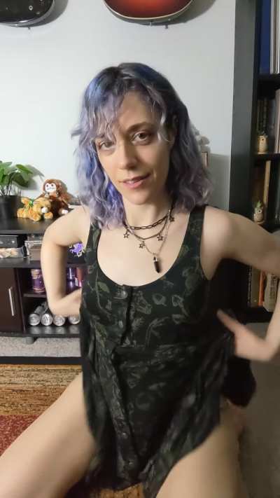 She's got a little guy with her!