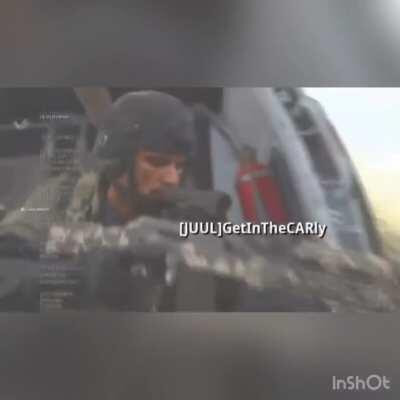 Clutching dubs like Rambo