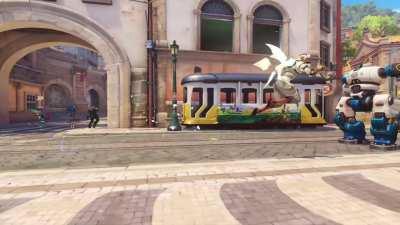 scaring people with the sky noon