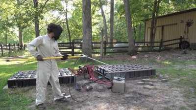 The power of the sun in the palm of my hands