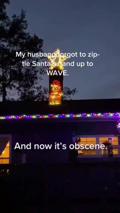 Santa claus is coming to town.