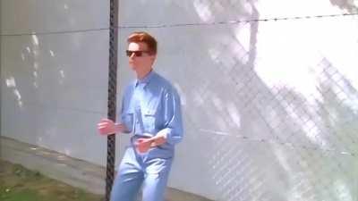 Never gonna give..??