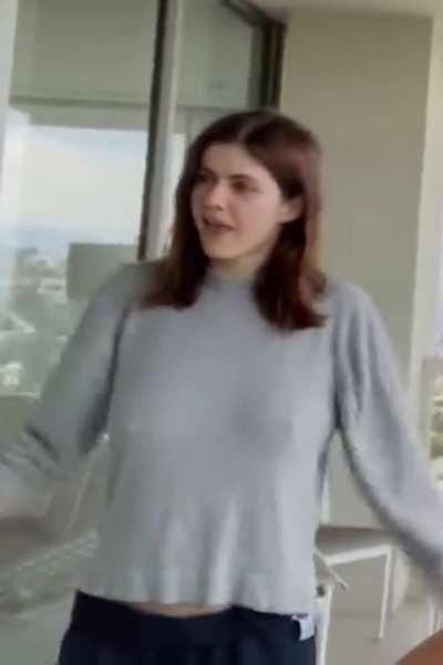 Montage of Alexandra Daddario's pokies in her YouTube videos