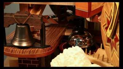 Yes, this was all made by one guy--ME. I spent 48 years as a period furniture maker and this is my retirement swansong.