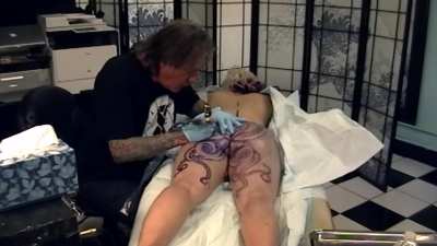 Getting my asshole tattooed
