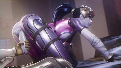Widowmaker getting stroked (fjaye) [Overwatch]