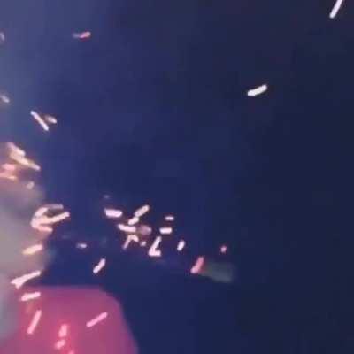 WCGW if you launch a firework from your mouth